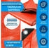 Karat Abdeckplane Wasserdichte Plane mit Ösen Schutzplane 80 g/m² 3 x 5 m Orange