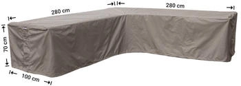 Raffles Covers Eck-Lounge-Hülle L-form 280 x 280 x 100 H: 70 cm (RHS280)