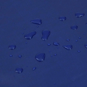 vidaXL Abdeckplane, Plane mit Metallösen, Abdeckung UV-Beständig Schimmelbeständig, Schutzhülle Zeltplane Reißfest Wasserfest, Blau 5x5 m 650 g/m²