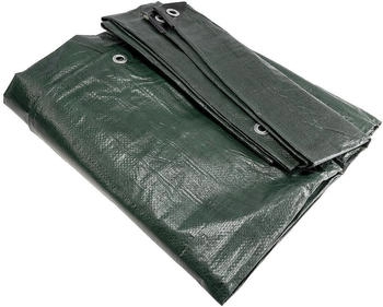 ChiliTec Gewebeplane 120gr/m&sup2; gr&uuml;n 4x5m mit &Ouml;sen (23316)