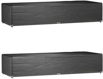 vidaXL Abdeckungen f&uuml;r Sonnenliegen 2 Stk. 12 &Ouml;sen 205x75x40 cm (3155393)