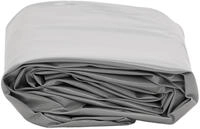 vidaXL Abdeckplane Grau 1x2,5 m 650 g/m&sup2;