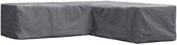 Perel Schutzh&uuml;lle Abdeckung L-f&ouml;rmig f&uuml;r Loungem&ouml;bel 215x215cm Abdeckplane Lounge