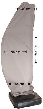 Raffles Covers Abdeckung für Ampelschirm H: 280 cm (RUC280)