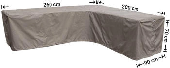 Raffles Covers L-Form Abdeckschutz 260 x 200 x 90 H: 70 cm (RHS260200right)