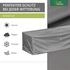 GWM Premium Schutzhülle für Loungesofa 220 x 90 x 80 cm