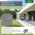 GWM Premium Schutzhülle für Loungegruppe L-Form 205 x 205 x 80 cm