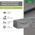 GWM Premium Loungegruppen L-Form Asymmetrisch 237 x 175 x 80 cm Links