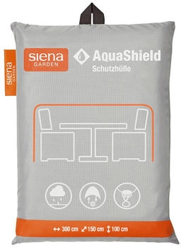Siena Garden Schutzhülle AquaShield 300 x 150 x 100 cm Hellgrau
