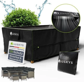 Juskys Gartenm&ouml;bel Abdeckung CoverSafe Pro 220 x 140 x 75 cm