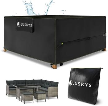 Juskys Gartenm&ouml;bel Abdeckung CoverSafe Pro 200 x 200 x 90 cm
