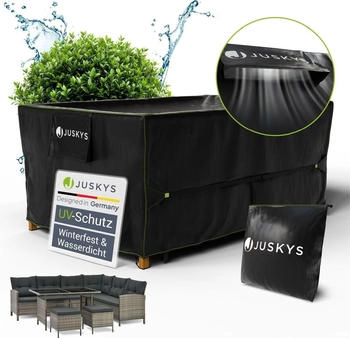 Juskys Gartenm&ouml;bel Abdeckung CoverSafe Pro 180 x 120 x 75 cm