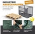 RainExo Palettenrahmen Abdeckhaube Grün 125 x 85 x 30 cm (RX120-PAL-G)