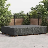 vidaXL M&ouml;belbezug Uni Schwarz 350 x 260 x 90 cm 210D