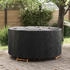 vidaXL Gartenmöbelabdeckung Schwarz 182 x 182 x 85 cm 210D Stoff (4106008)