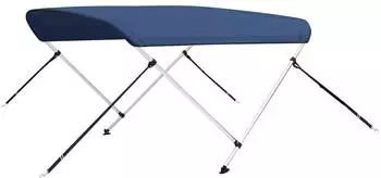 vidaXL 2 Bow Bimini Top Blau 180 x 130 x 110 cm (93127)
