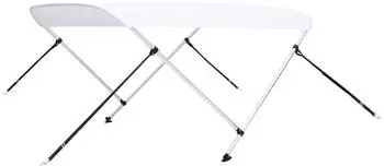 vidaXL 2 Bow Bimini Top Wei&szlig; 150 x 120 x 110 cm (93123)