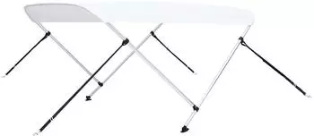 vidaXL 2 Bow Bimini Top Wei&szlig; 180 x 130 x 110 cm (93124)