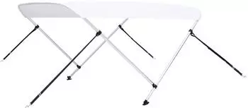 vidaXL 2 Bow Bimini Top Wei&szlig; 180 x 150 x 110 cm (93125)