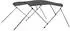 vidaXL 3 Bow Bimini Top Anthrazit 183 x 196 x 137 cm (93136)