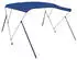 vidaXL 3 Bow Bimini Top Blau 183 x 180 x 137 cm (92365)