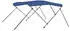 vidaXL 3 Bow Bimini Top Blau 183 x 196 x 137 cm (92366)
