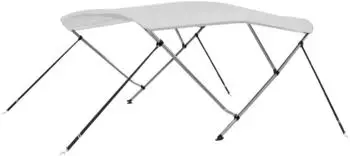 vidaXL 3 Bow Bimini Top Wei&szlig; 183 x 180 x 137 cm (92361)