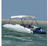 vidaXL 3 Bow Bimini Top Weiß 183 x 196 x 137 cm (92362)