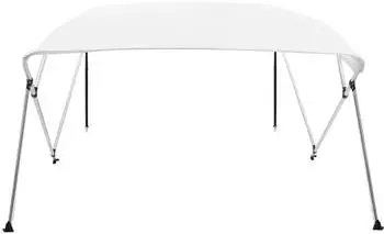 vidaXL 4 Bow Bimini Top Wei&szlig; 243 x 196 x 137 cm (92368)