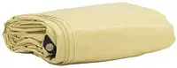 vidaXL Plane 650g / m&sup2; Beige 4 x 7 m Canvas mit PVC-Beschichtung