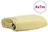 vidaXL Plane 650 g m² Beige 4 x 7 m (42017737)