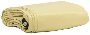 vidaXL Plane 650 g m&sup2; Beige 5 x 8 m (42017752)