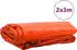vidaXL Plane 650 g m² Orange 2 x 3 m (42017777)
