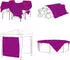vidaXL Transparente Plane mit Ösen 3x10 m PVC (4018604)