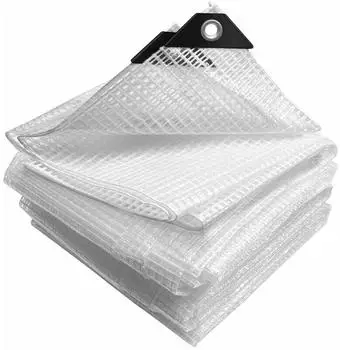 Vounot Schutzplane PE 180g/m&sup2; wasserdicht Wei&szlig; 3x4m