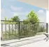 vidaXL Transparente Plane mit Ösen 1x8 m PVC (4018588)