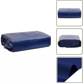 The Living Store Abdeckplane Blau 5x5m 650g/m² (TLS156176)