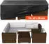 VEVOR Gartenmöbel-Abdeckung 420D Wasserdicht Rechteckig 188x120x71cm Schwarz