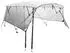 vidaXL 4-Bogen Bimini-Top mit Netz-Seitenwänden 243x(170-182)x137cm (94850)