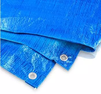 Bradas Abdeckplane 6x8m 60g/m&sup2; Blau