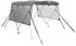 vidaXL 3-Bügel Bimini-Top mit Netz-Seitenwänden 183x(185-198)x137cm (94849)