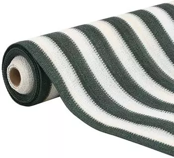 vidaXL Zaunblende Gr&uuml;n/Wei&szlig; 2x10m HDPE 150g/m&sup2;