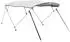 vidaXL Bimini-Verdeck 4-Bogen mit Seitenwänden 243x(230-244)x137cm (94829)