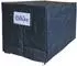 QUICK STAR Gitterbox Abdeckung PE-Gewebefolie Grau 125x85x87cm (67505)