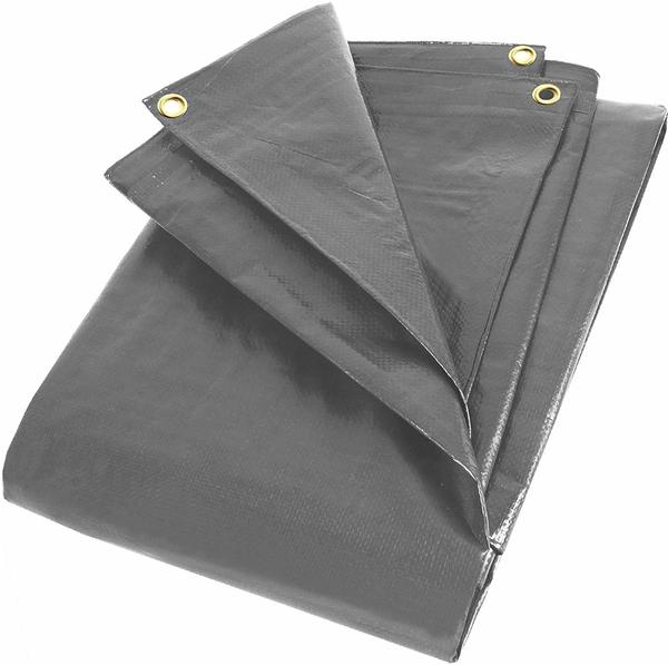 Zill PE-Abdeckplane PolyTarp 280 6 x 10 m (280g/m²) grau