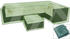 Outflexx Standard Abdeckhauben-Set für Sitzgruppe: 13041714 grün grün (3381)