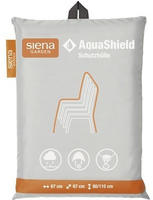 Aquashield Stapelstuhlh&uuml;lle 67x67xh80/110 Cm Hellgrau, 100% Polyester