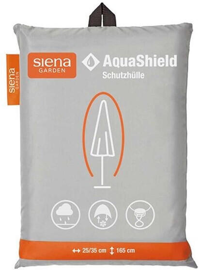 Siena Garden Aqua Shield Stockschirmhaube bis Ø250cm/210x140 hellgrau (D41184)