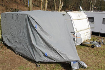 GreenYard Abdeckplane f&uuml;r Wohnwagen L 610x250x220cm