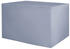 Beliani Regenschutz für Gartenmöbel 185x105x85cm Polyester mit PVC Beschichtung grau